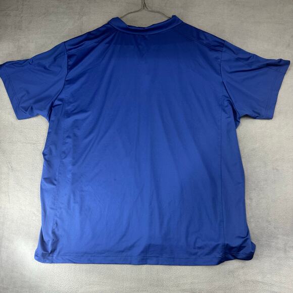 Cutter And Buck Mens 5XB True Blue Short Sleeve Golf Polo Performance‎ Shirt - Picture 6 of 7